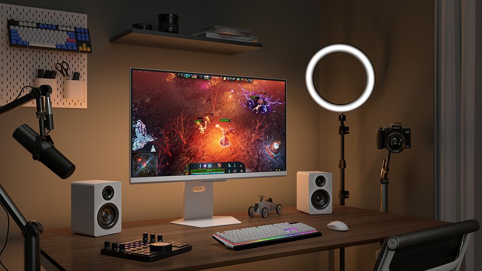 Zdjęcie okładkowe wpisu LG UltraGear 32G810SA-W – monitor gamingowy z opcją grania w chmurze