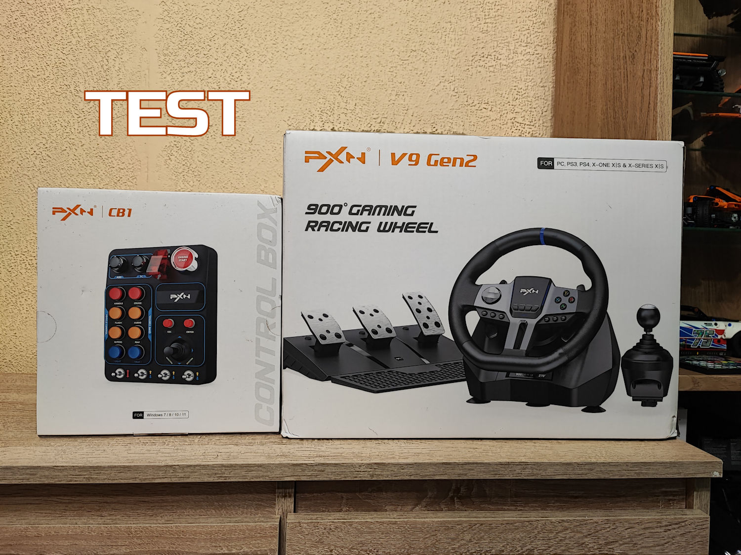 Test: Kierownica PXN V9 GEN2 z Control Box (PS4, Xbox, PC)