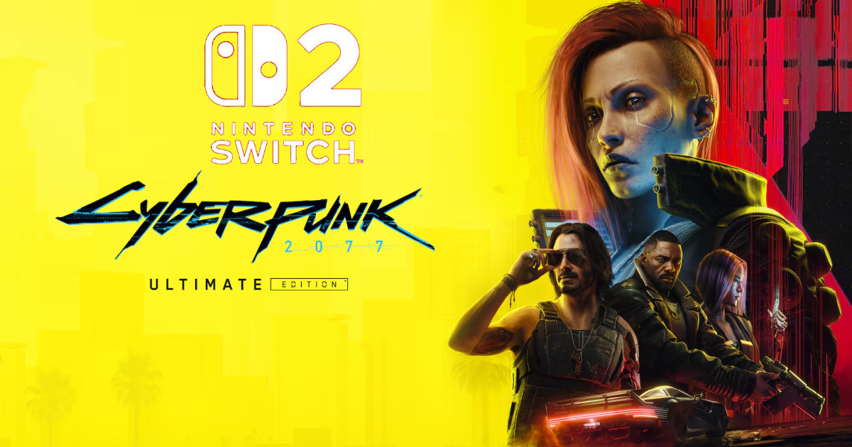 Zdjęcie okładkowe wpisu Cyberpunk 2077: Ultimate Edition trafi na Nintendo Switch 2