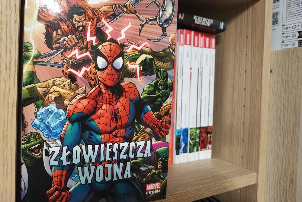 Zdjęcie okładkowe wpisu Recenzja komiksu: Spider-Man. Złowieszcza wojna