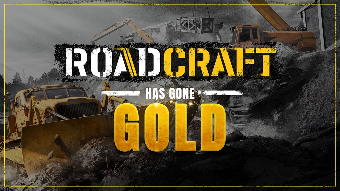 Zdjęcie okładkowe wpisu Wylano złoty asfalt. Premiera gry RoadCraft zgodnie z planem
