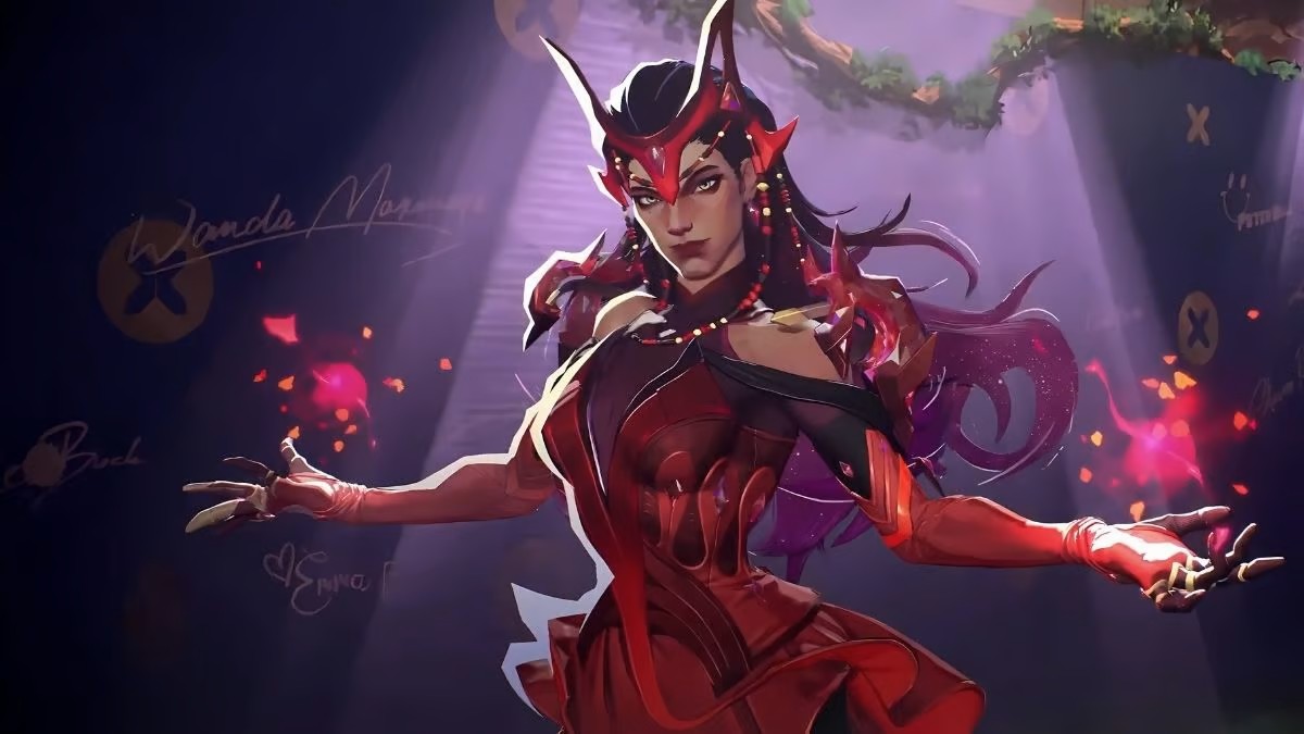 Zdjęcie okładkowe wpisu Odbierz darmowy skin dla Scarlet Witch na star 2 sezonu Marvel Rivals