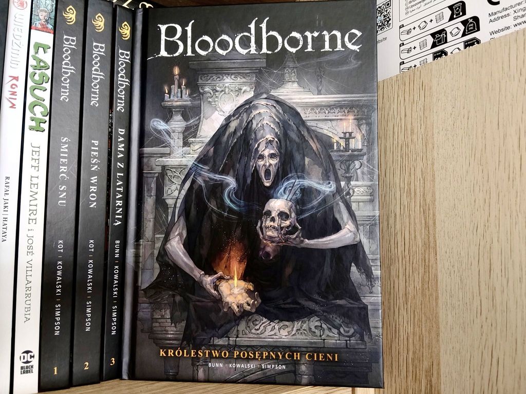 Zdjęcie okładkowe wpisu Recenzja komiksu: Bloodborne. Królestwo posępnych cieni. Tom 4
