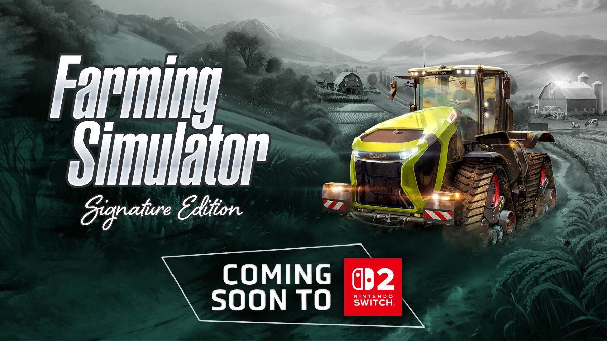 Zdjęcie okładkowe wpisu Zapowiedziano Farming Simulator na Nintendo Switch 2