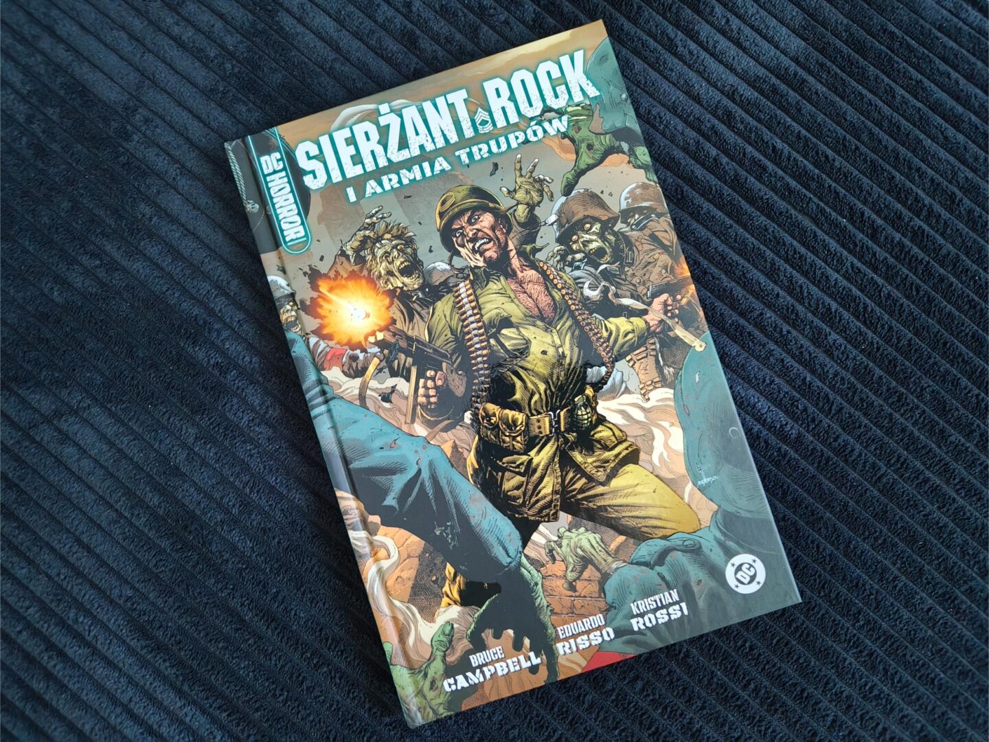 Zdjęcie okładkowe wpisu Recenzja komiksu: Sierżant Rock i armia trupów