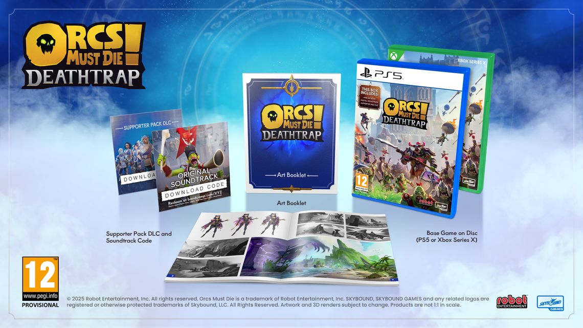 Zdjęcie okładkowe wpisu Fizyczne wydanie Orcs Must Die! Deathtrap we wrześniu na konsolach