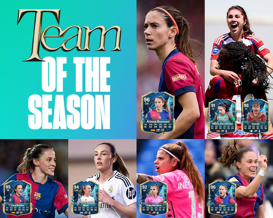 Zdjęcie okładkowe wpisu EA FC 25 – Ewa Pajor i Robert Lewandowski w Drużynie Sezonu (TOTS)