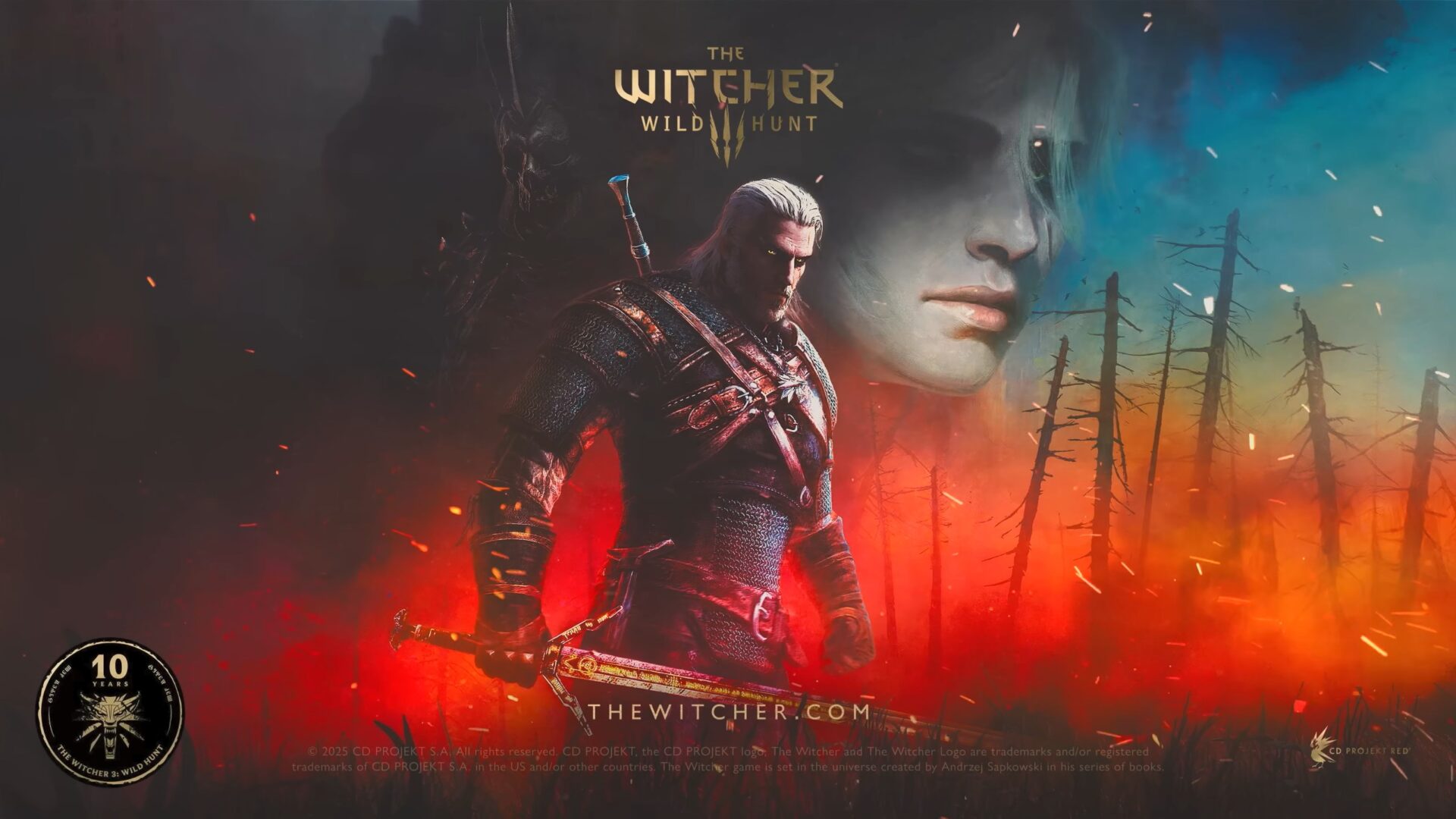 Zdjęcie okładkowe wpisu Wiedźmin III: Dziki Gon – materiał filmowy na dziesięciolecie gry