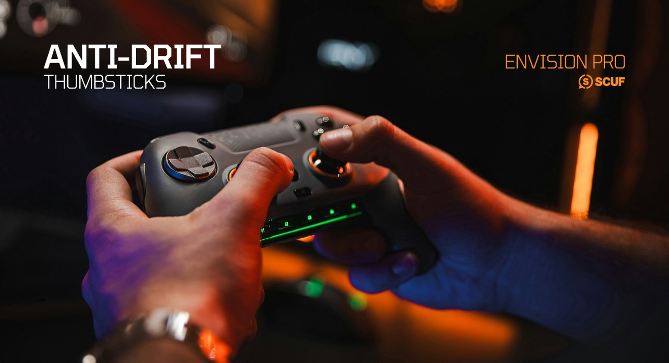 Zdjęcie okładkowe wpisu SCUF Gaming wprowadza technologię Anti-Drift do swoich kontrolerów