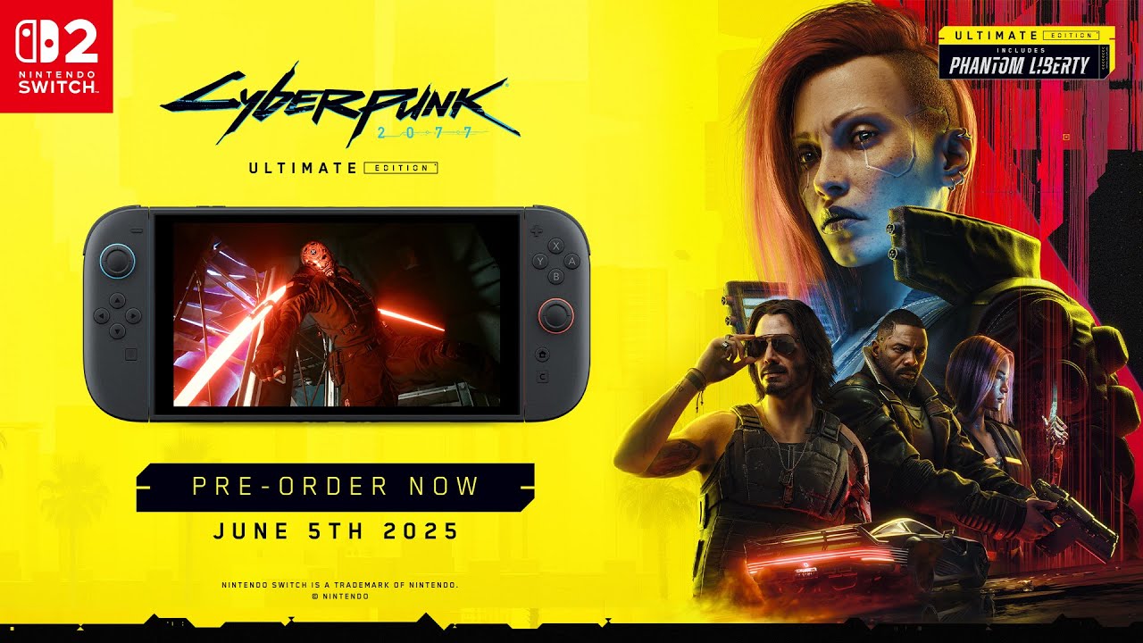 Zdjęcie okładkowe wpisu Cyberpunk 2077: Ultimate Edition – szczegóły prac nad wersją na Nintendo Switch 2