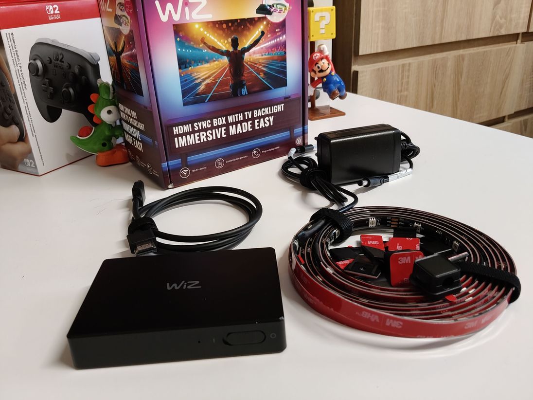 Zdjęcie okładkowe wpisu Test: WiZ HDMI Sync Box z taśmą LED do TV