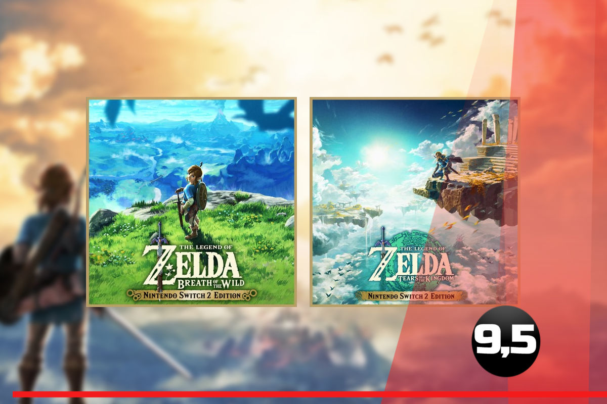 Zdjęcie okładkowe wpisu Recenzja: The Legend of Zelda: Breath of the Wild oraz Tears of the Kingdom Nintendo Switch 2 Edition [Nintendo Switch 2]