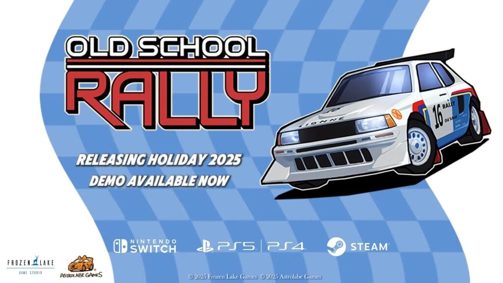 Zdjęcie okładkowe wpisu Old School Rally zadebiutuje na PS5, PS4 i Switchu