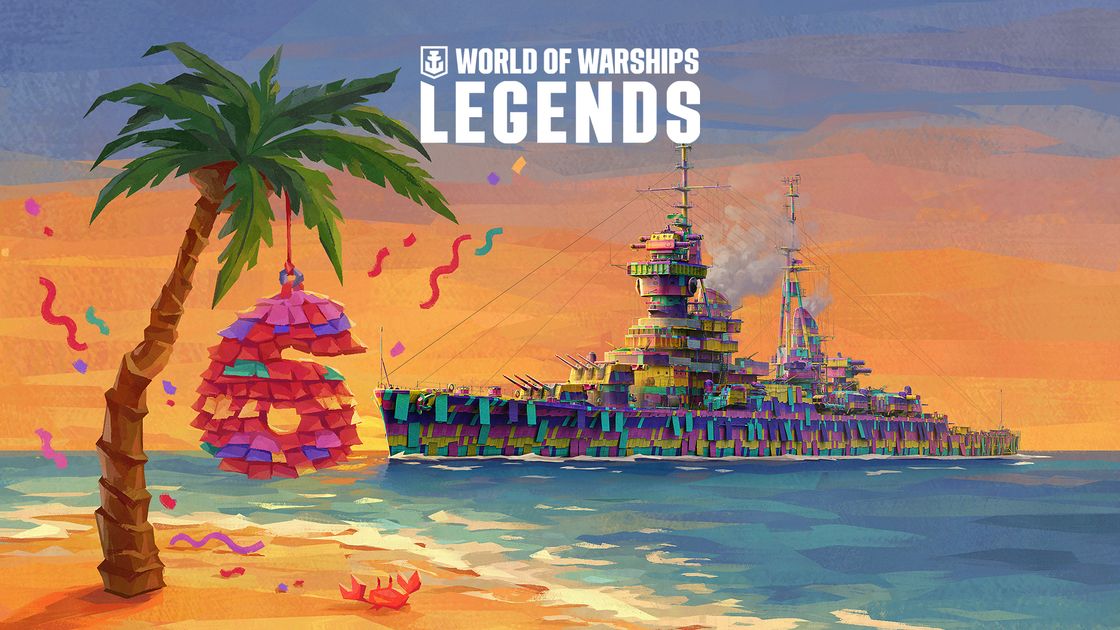 Zdjęcie okładkowe wpisu Zbliżają się szóste urodziny World of Warships: Legends