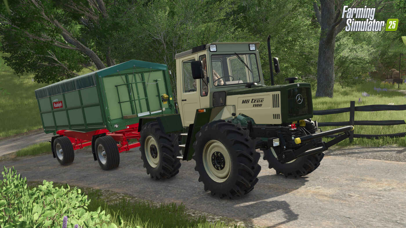 Zdjęcie okładkowe wpisu Maszyny Mercedes-Benz w Farming Simulator 25