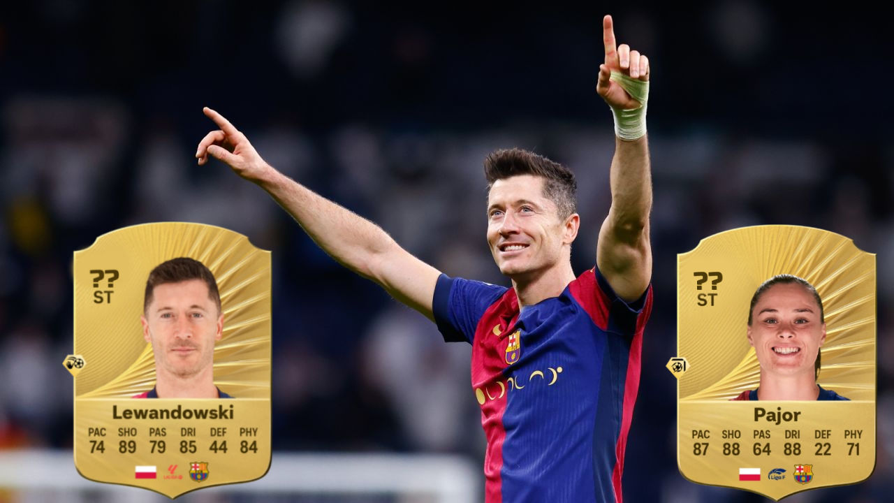 Zdjęcie okładkowe wpisu EA Sports FC 26 – Robert Lewandowski i Ewa Pajor z wysokimi ocenami