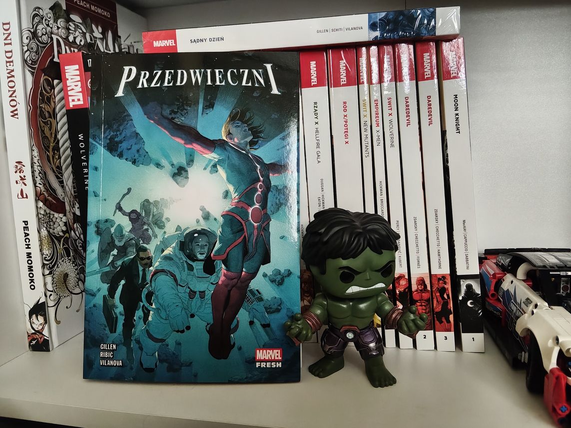 Zdjęcie okładkowe wpisu Recenzja komiksu: Przedwieczni (Eternals 2021)