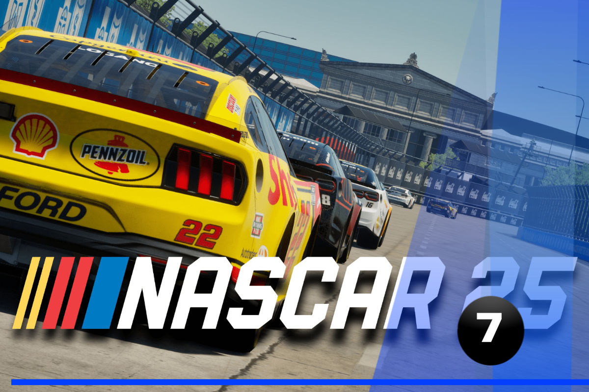 Zdjęcie okładkowe wpisu Recenzja: NASCAR 25 (PS5)