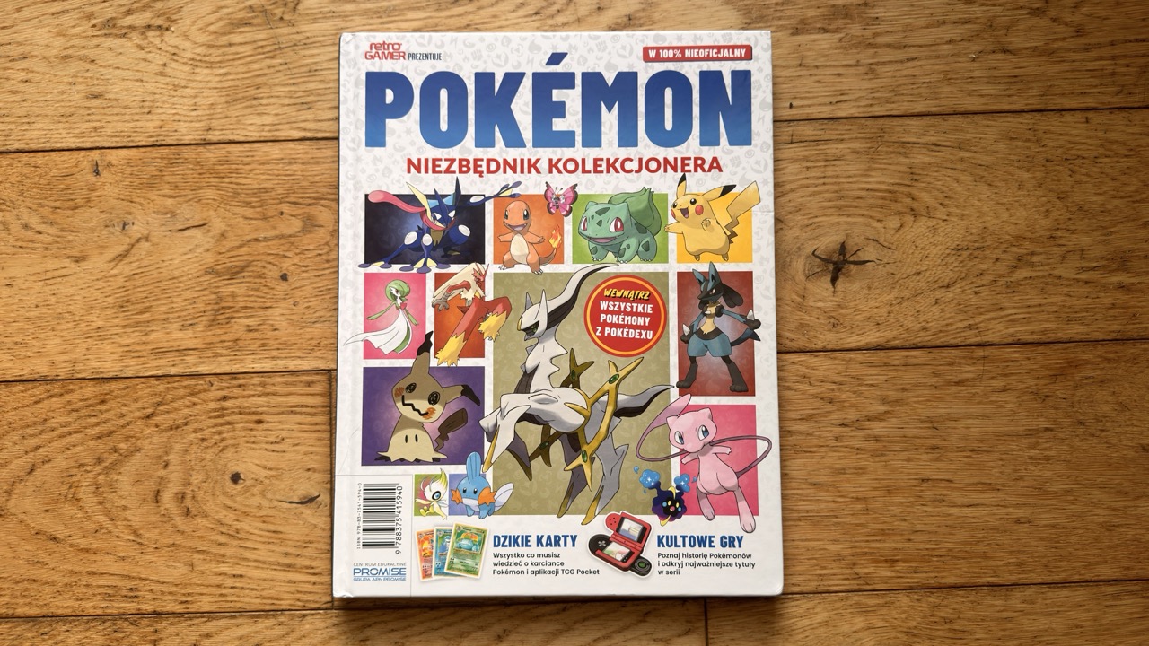 Zdjęcie okładkowe wpisu Recenzja książki: Pokémon. Niezbędnik Kolekcjonera