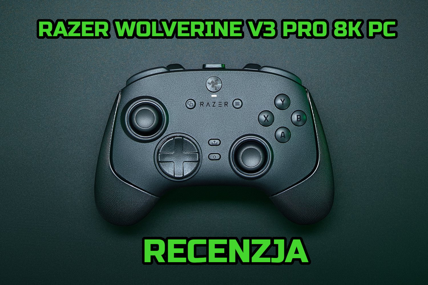Zdjęcie okładkowe wpisu Recenzja kontrolera: Razer Wolverine V3 Pro 8K (PC)