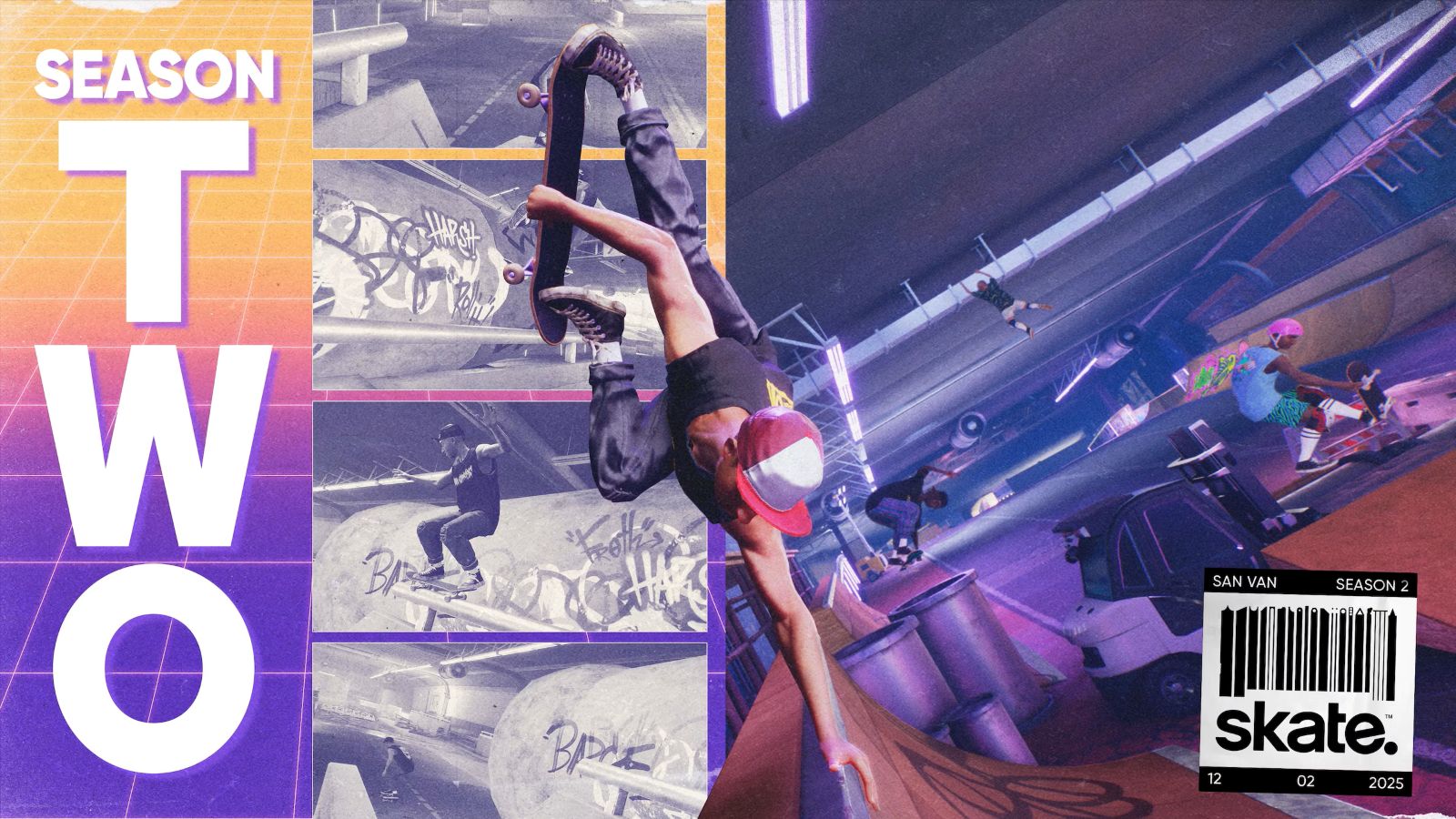 Zdjęcie okładkowe wpisu skate zapowiada sezon 2 na zabawnym zwiastunie