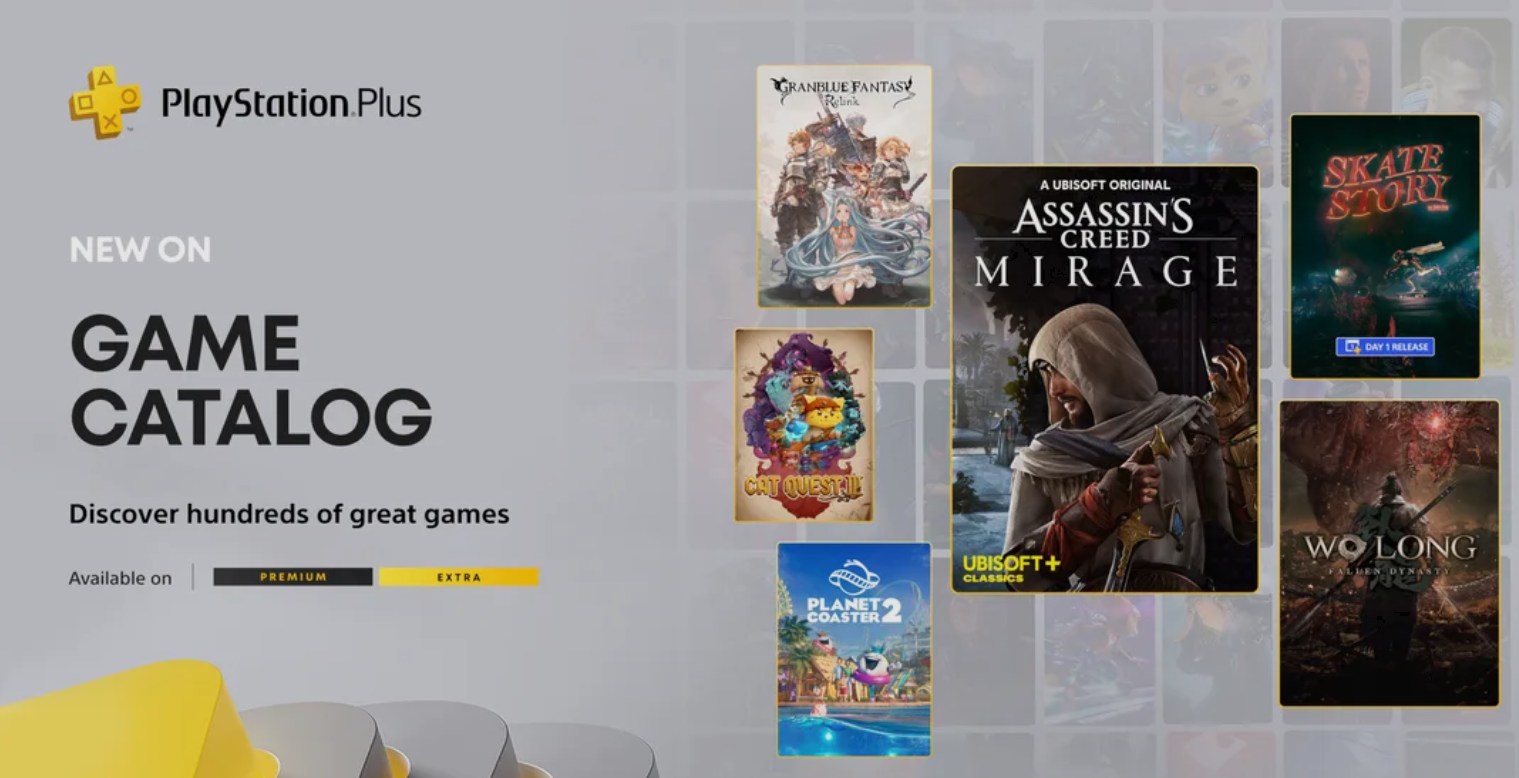 Zdjęcie okładkowe wpisu Assassin’s Creed Mirage i Wo Long: Fallen Dynasty w PlayStation Plus!