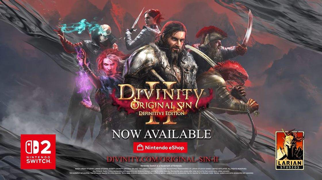 Zdjęcie okładkowe wpisu Divinity: Original Sin 2 właśnie otrzymało niespodziewaną edycję na Nintendo Switch 2!