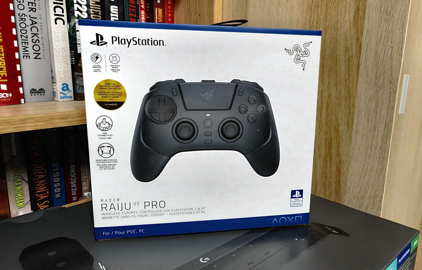 Zdjęcie okładkowe wpisu Recenzja: Razer Raiju V3 Pro – drapieżny pro kontroler do PS5