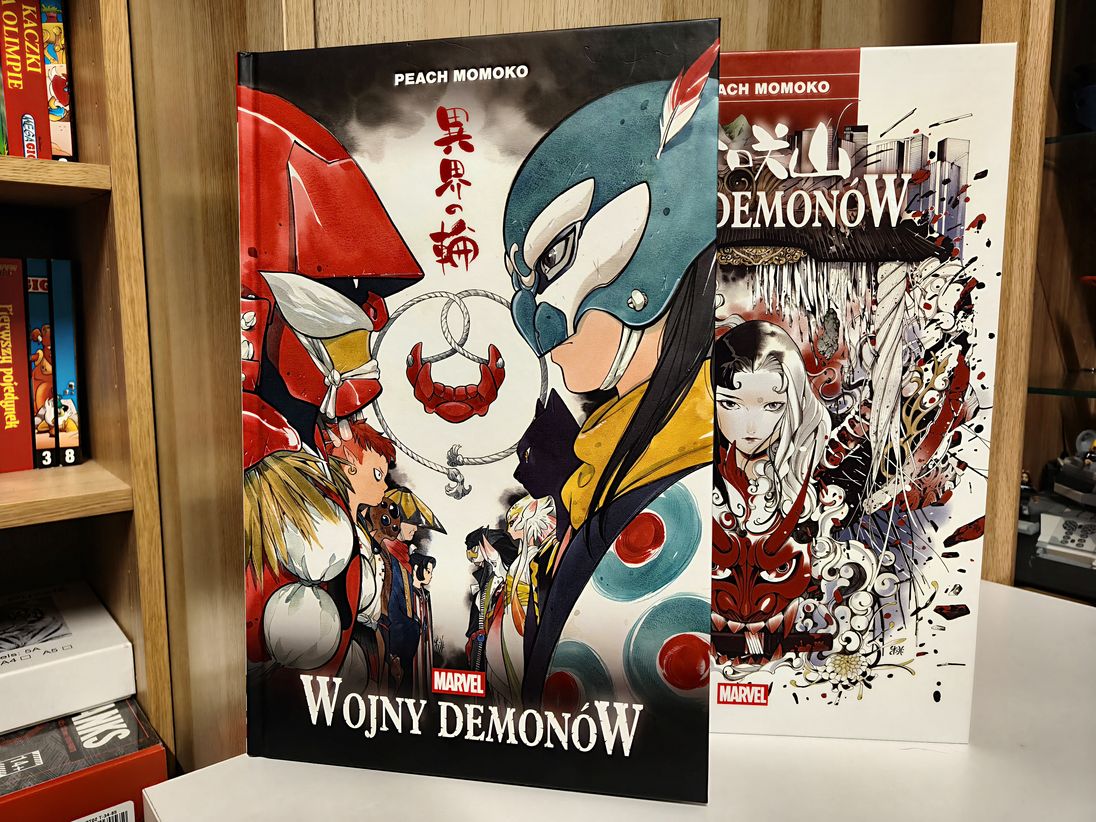 Zdjęcie okładkowe wpisu Recenzja komiksu: Wojny Demonów – Peach Momoko