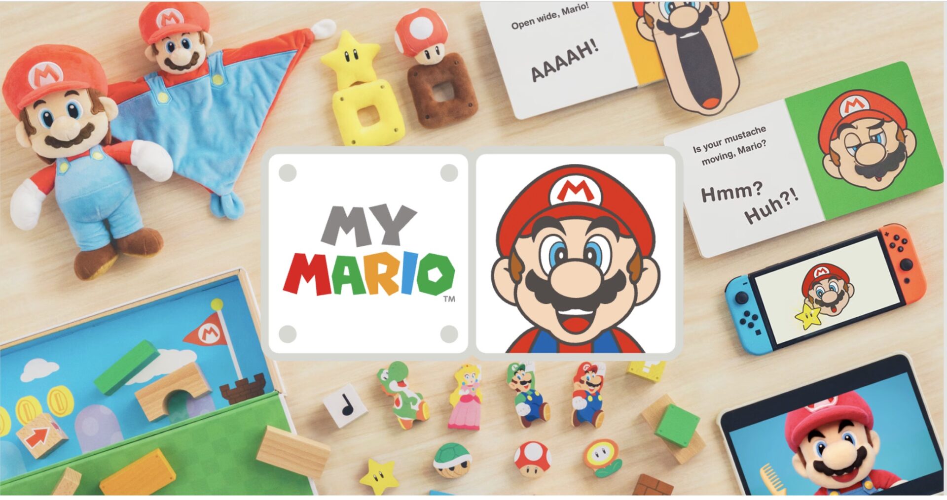 Zdjęcie okładkowe wpisu Nintendo wchodzi do świata niemowlaków. My Mario to nowa linia produktów dla najmłodszych
