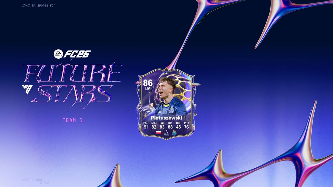 Zdjęcie okładkowe wpisu EA SPORTS FC 26 – Oskar Pietuszewski wyróżniony w kampanii Future Stars