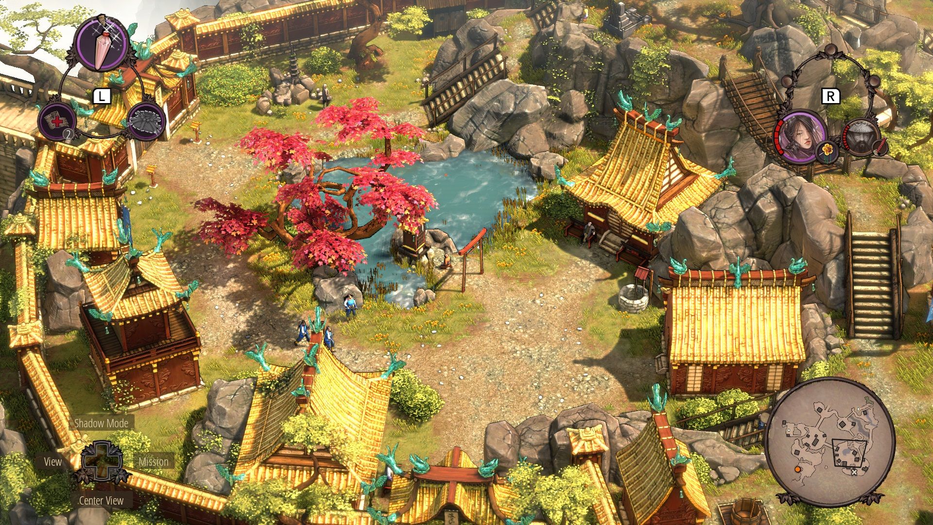Shadow Tactics: Blades of the Shogun z obsługą myszy na Nintendo Switch 2