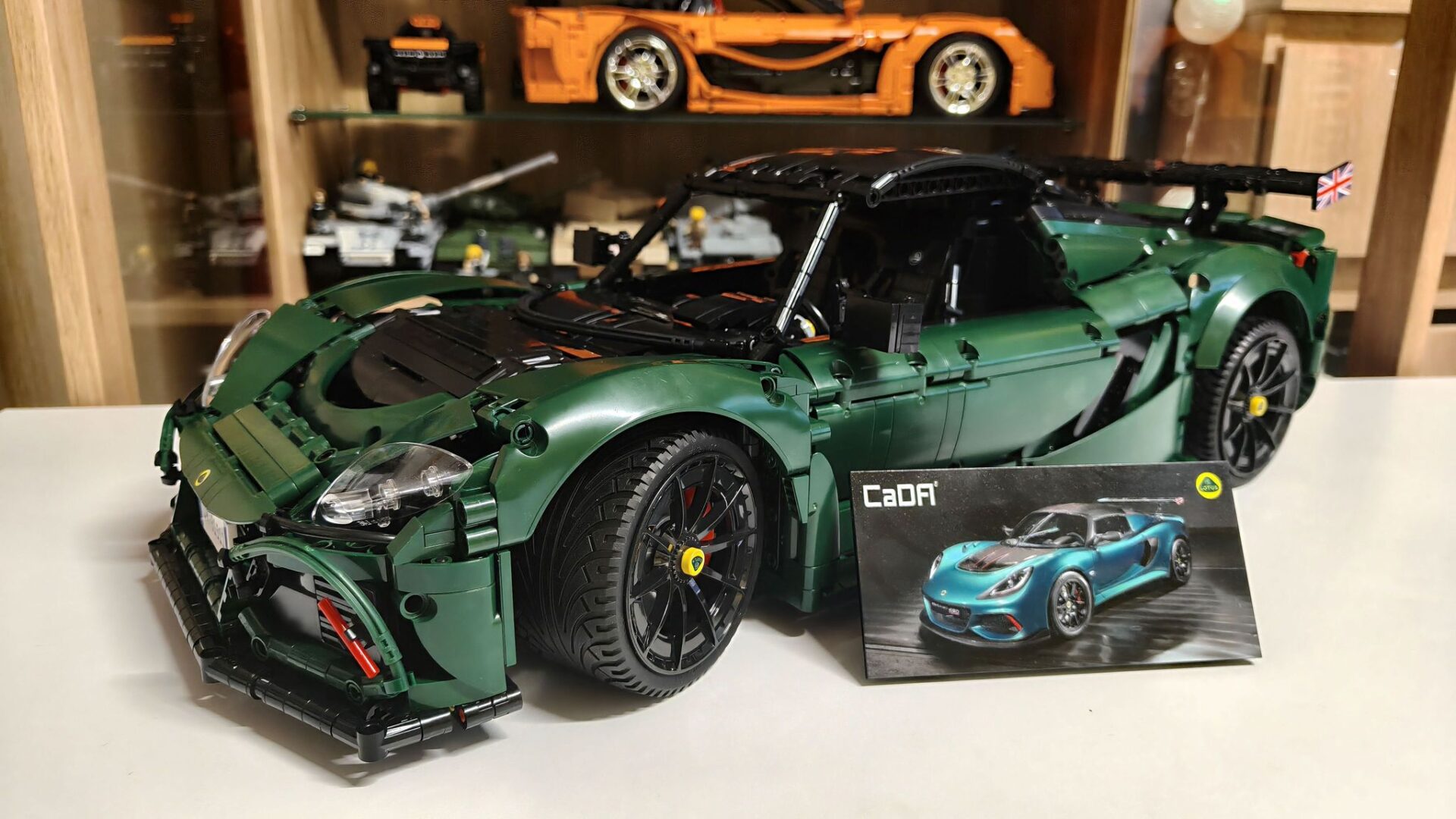 Zdjęcie okładkowe wpisu Recenzja: CaDA Lotus Exige Cup 430 C61511W (3730 elementów)