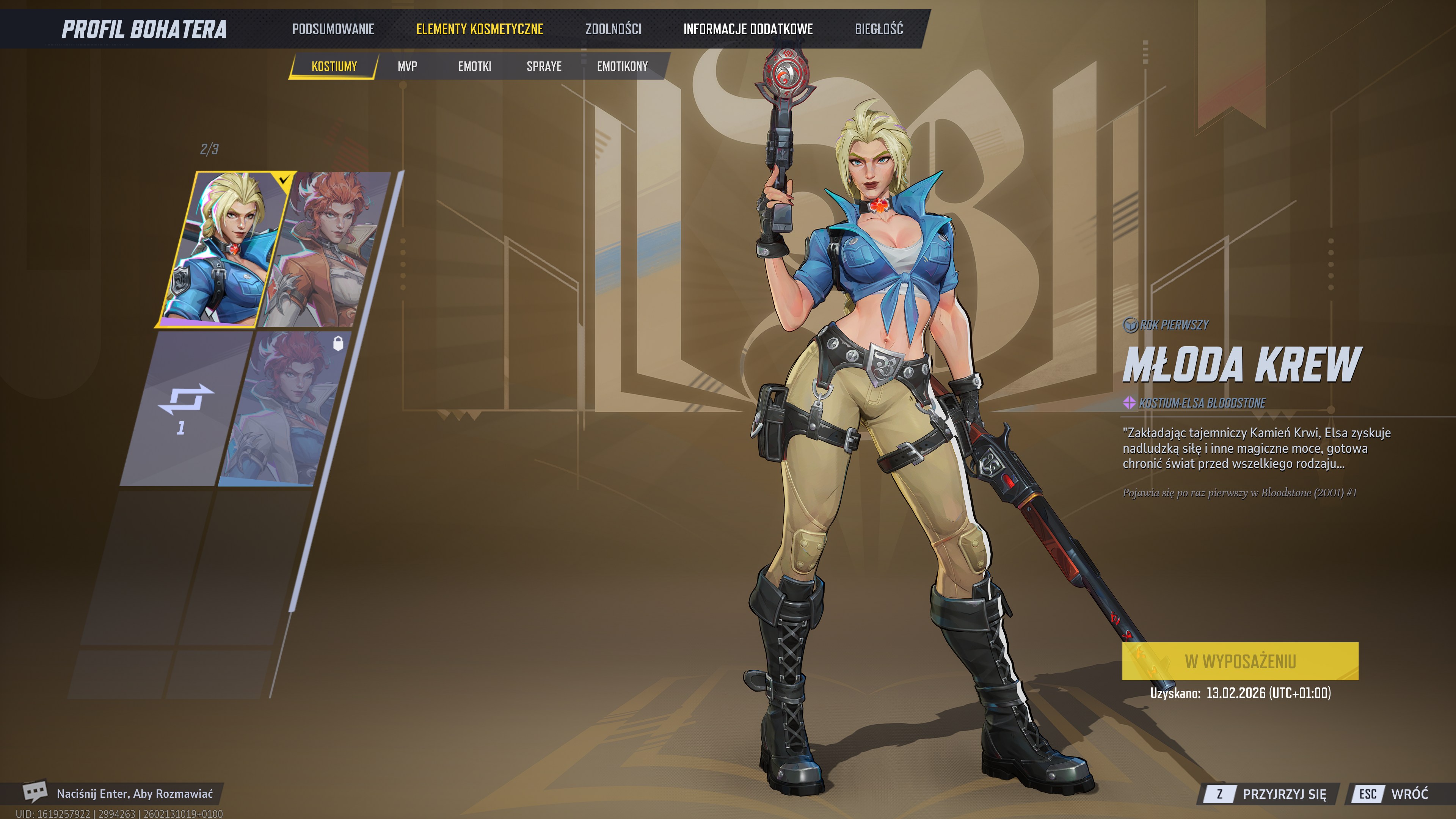 Elsa Bloodstone już dostępna w Marvel Rivals