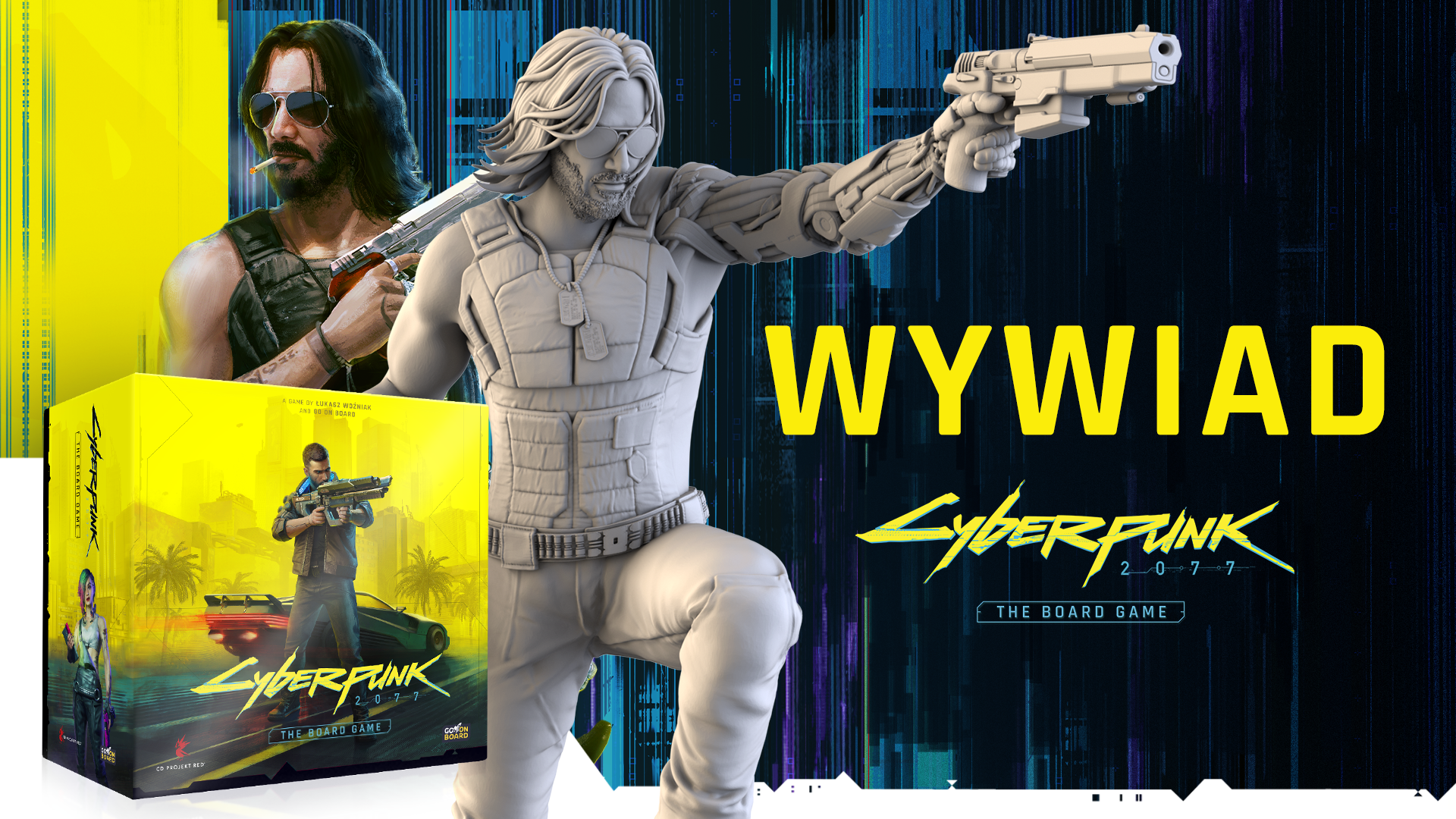 Zdjęcie okładkowe wpisu Wywiad: Cyberpunk: Gra Planszowa – co nowego w świecie przyszłości?