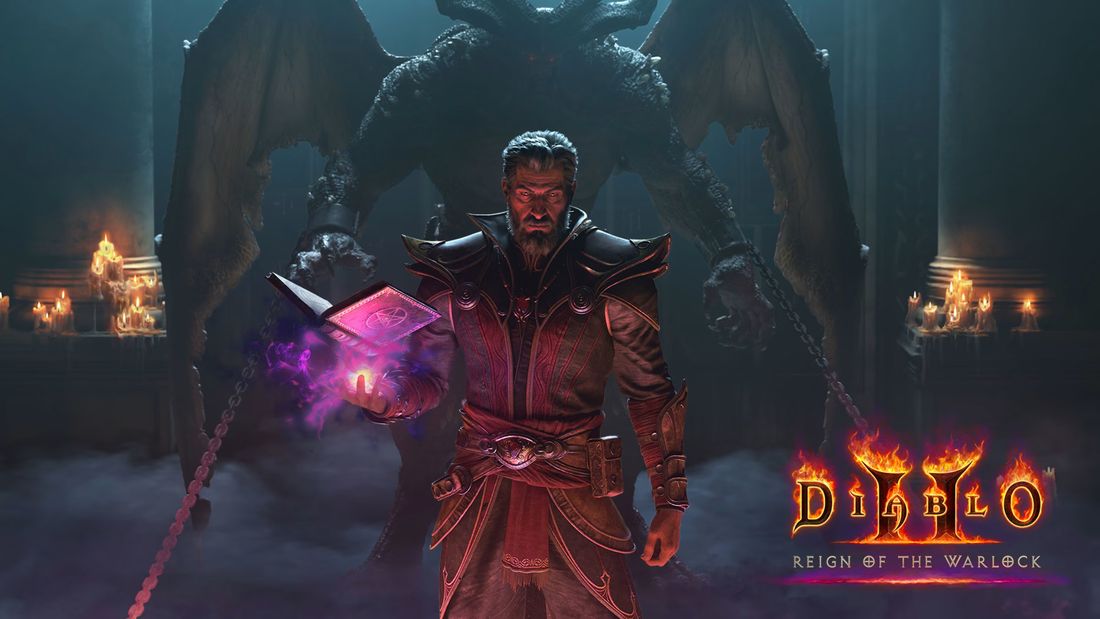 Zdjęcie okładkowe wpisu Czarnoksiężnik w Diablo II – czy warto zagrać w Reign of the Warlock?