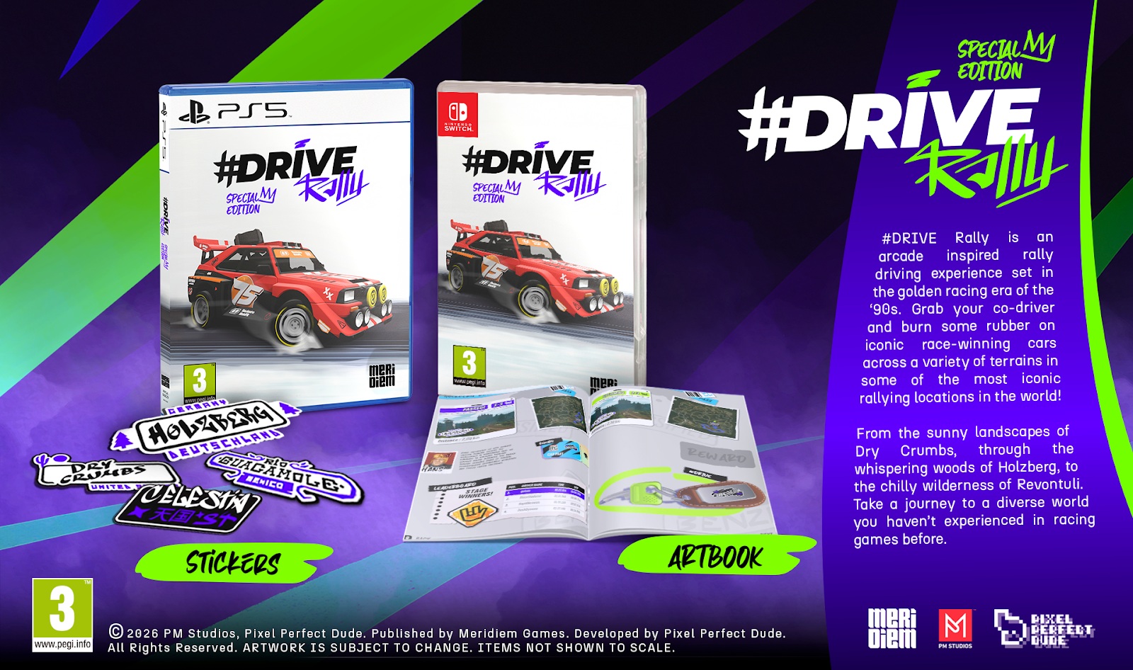 #Drive Rally z datą premiery i wydaniem fizycznym na PS5 i Switch 2