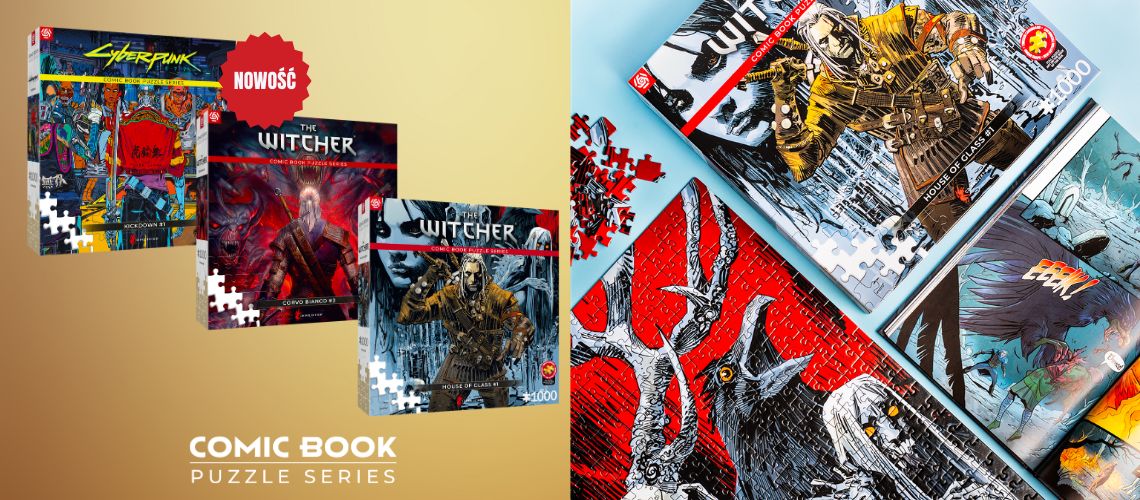 Zdjęcie okładkowe wpisu Good Loot ma nowe produkty na licencji: Wiedźmina, Cyberpunka 2077 i Diablo