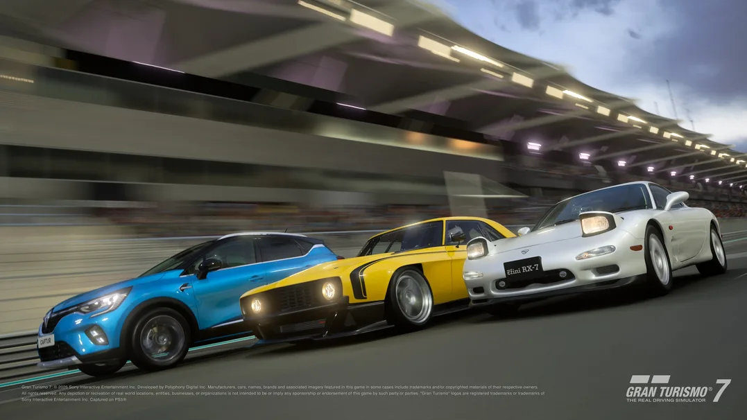 Zdjęcie okładkowe wpisu Gran Turismo 7 z darmową aktualizacją 1.68. Trzy nowe auta i cztery wyścigi już dostępne