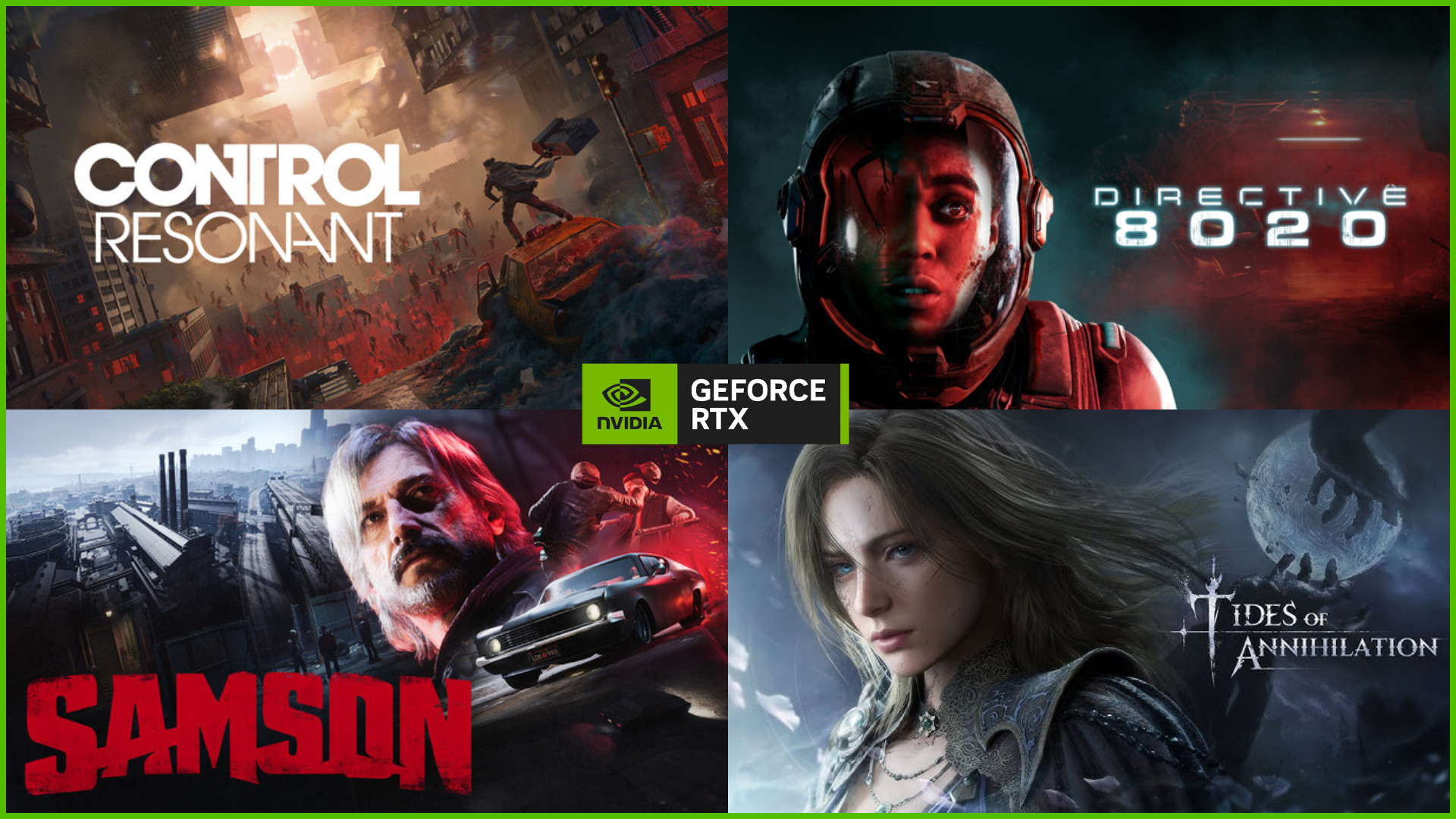 Zdjęcie okładkowe wpisu CONTROL Resonant, Directive 8020, SAMSON i Tides of Annihilation z Path Tracingiem i DLSS 4.5