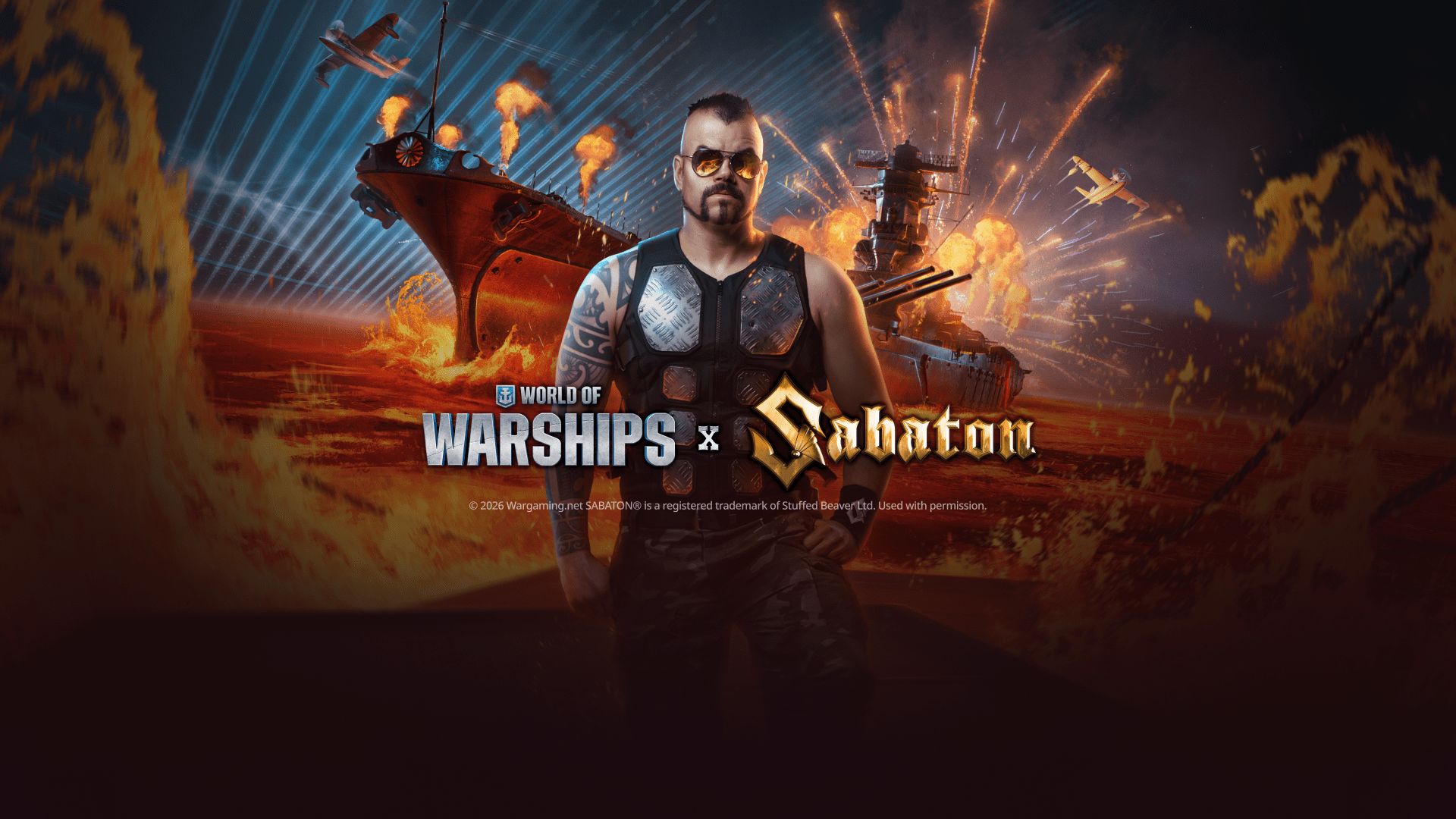 Zdjęcie okładkowe wpisu Sabaton i Wargaming ponownie łączą siły – Yamato już dostępne