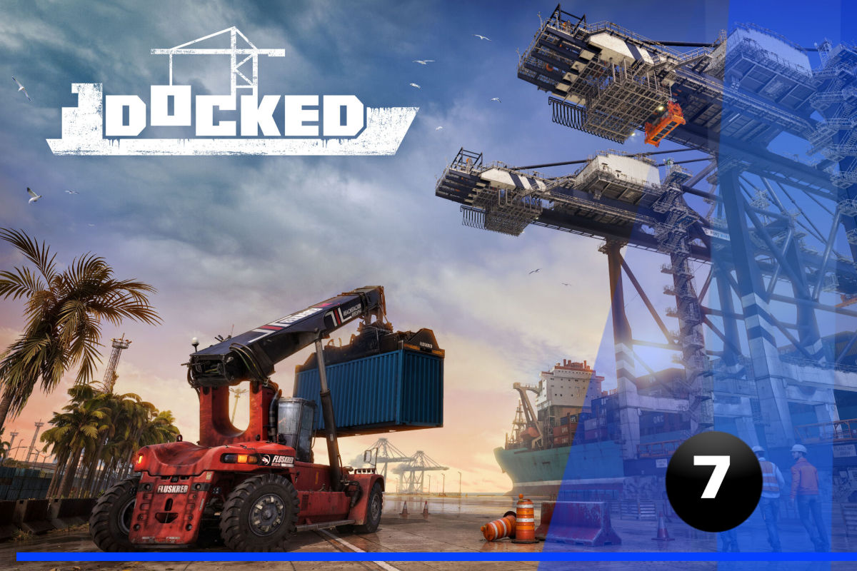 Zdjęcie okładkowe wpisu Recenzja: Docked (PS5) – spokojny symulator z wielkimi maszynami