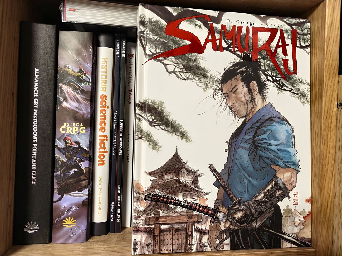 Zdjęcie okładkowe wpisu Recenzja komiksu: Samuraj. Tom 1