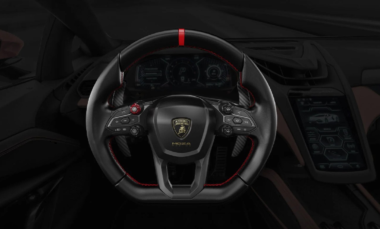 MOZA Racing i Lamborghini łączą siły. Nowa kierownica Revuelto i pedały SRP2 już w sprzedaży