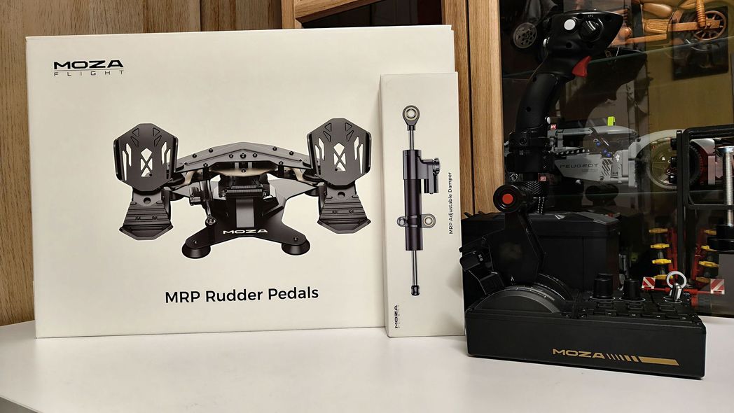 Recenzja: MOZA MRP Rudder Pedals i MTLP Panel