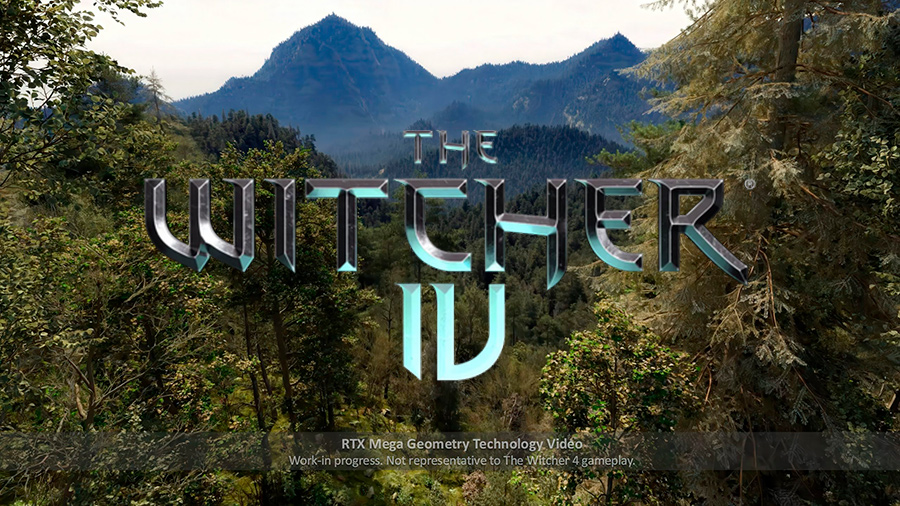 Wiedźmin IV – demo technologiczne od Nvidii