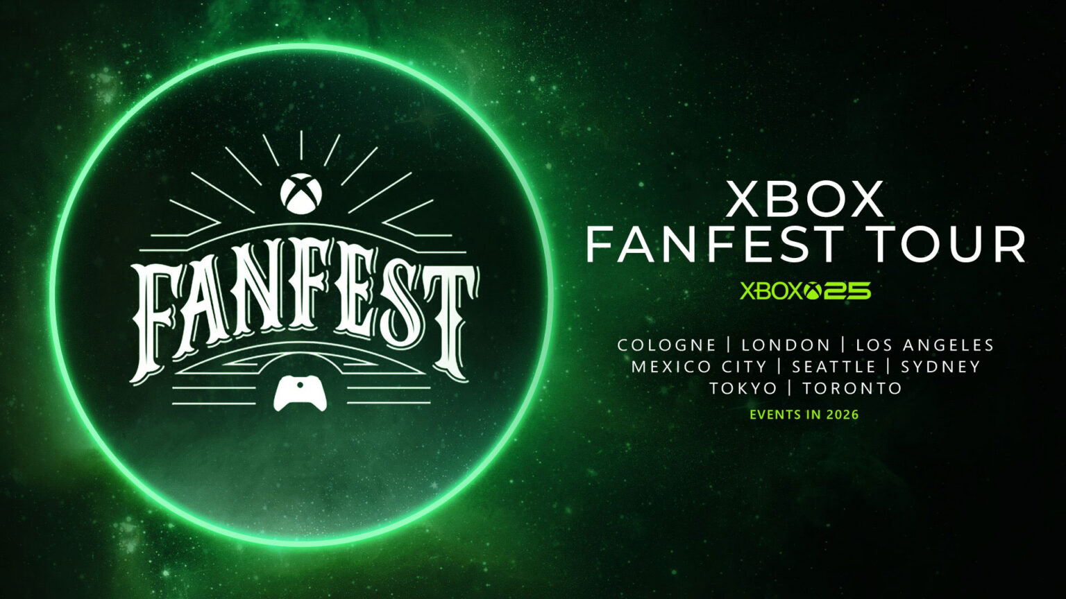 Xbox ogłasza FanFest z okazji 25 rocznicy