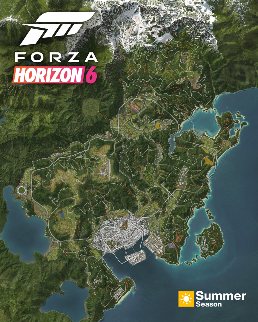 Forza Horizon 6 pokazuje mapę Japonii. Opublikowano także pierwsze 6 minut rozgrywki