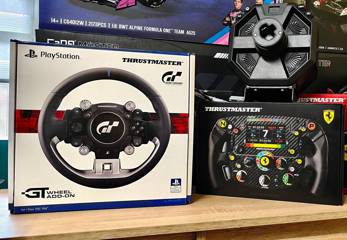 Zdjęcie okładkowe wpisu Recenzja: Thrustmaster GT Wheel Add-On – obowiązkowy upgrade fanów Gran Turismo 7