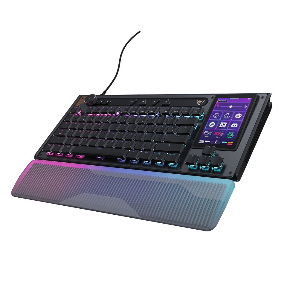 Turtle Beach prezentuje serię Command. Klawiatura i mysz z ekranami dotykowymi przyciągają uwagę